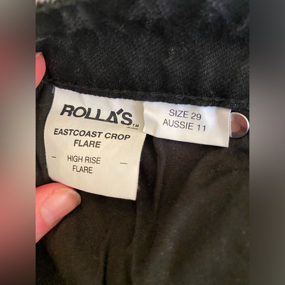 Rolla’s Eastcoast Flare Brad Black Size 29 (US 8) - Picture 5 of 10